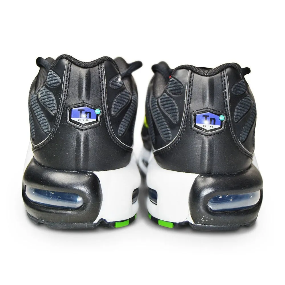 Mens Nike Tuned 1 Air Max Plus SE - DA5561 001 - Black Lemon Venom White Academy Running Shoes