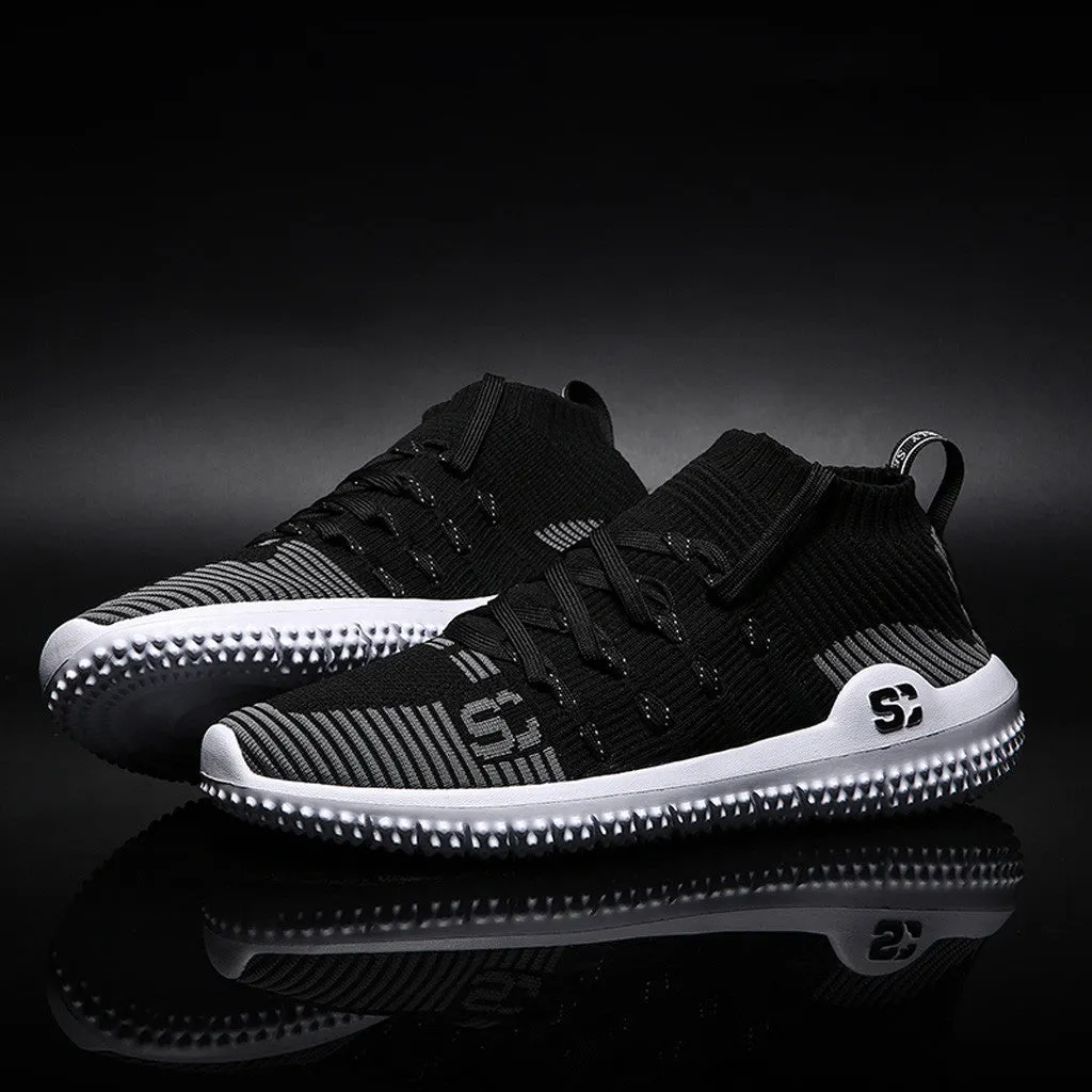 Salvatore Ferragamo Sneakers Men's Outdoor Mesh Breathable Running Shoes Non-Slip