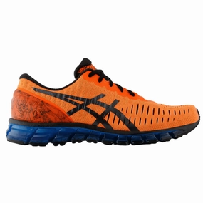 Asics Running Shoes 9.5 Mens Asics Gel-Quantum 360 (OG) Hot Orange/Black/Blue