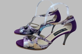 Milano Flowers Dark Oxfords