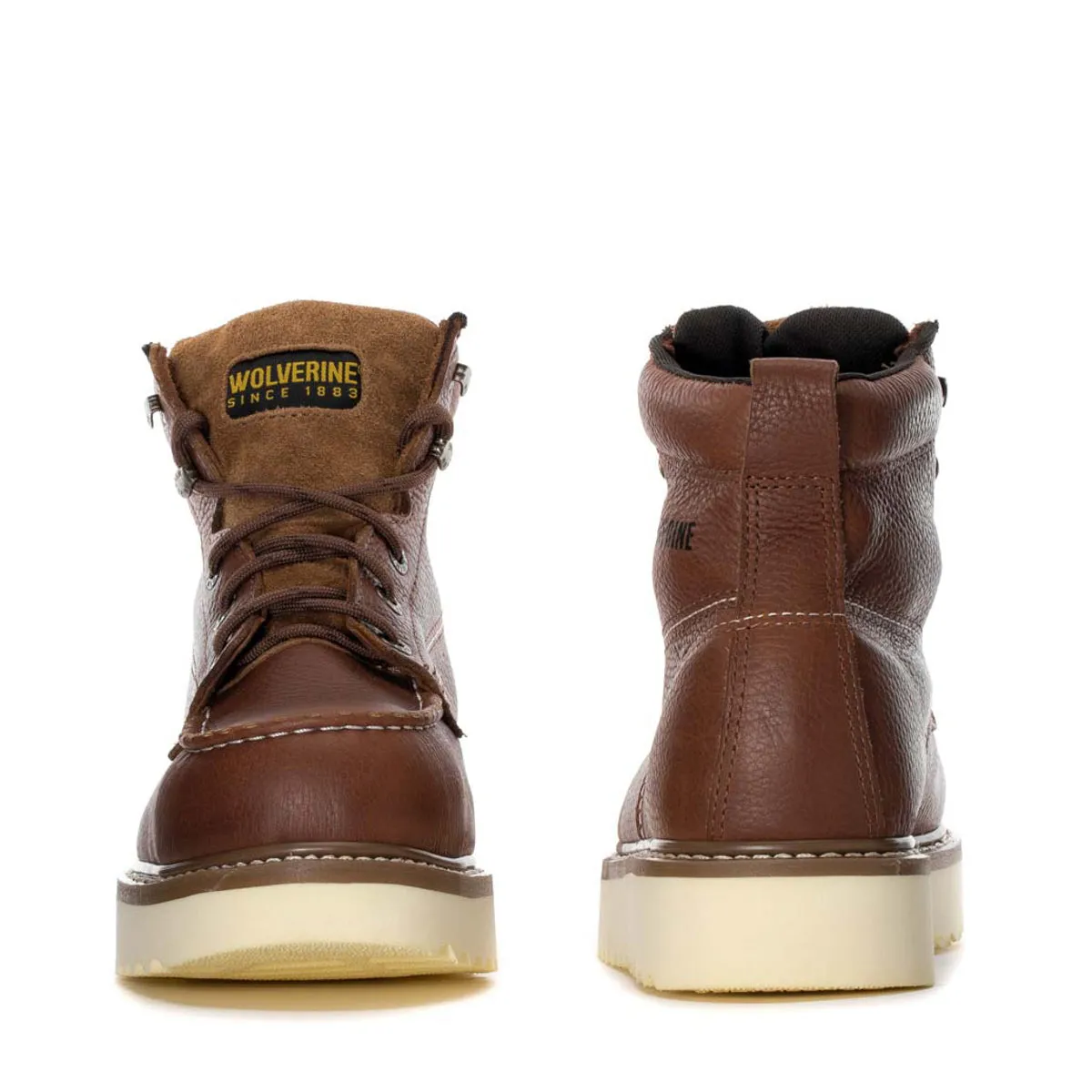 Waterproof Barefoot Boots Moc-Toe 6" Steel Toe - Mens