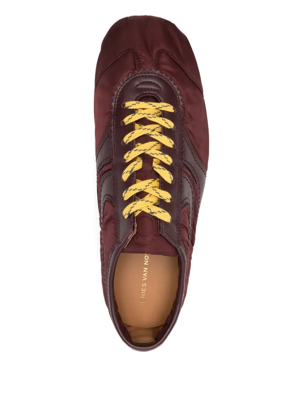 DRIES VAN NOTEN - Men Leather Sneakers Nike Floral Sneakers