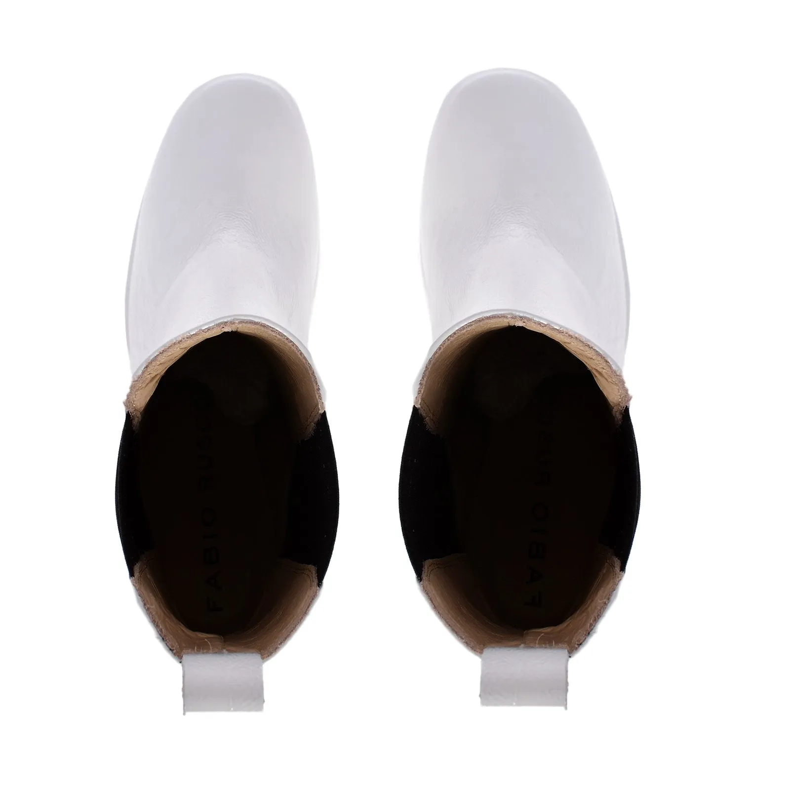 Nebo White Naplak Boots Floral Cowgirl Boots