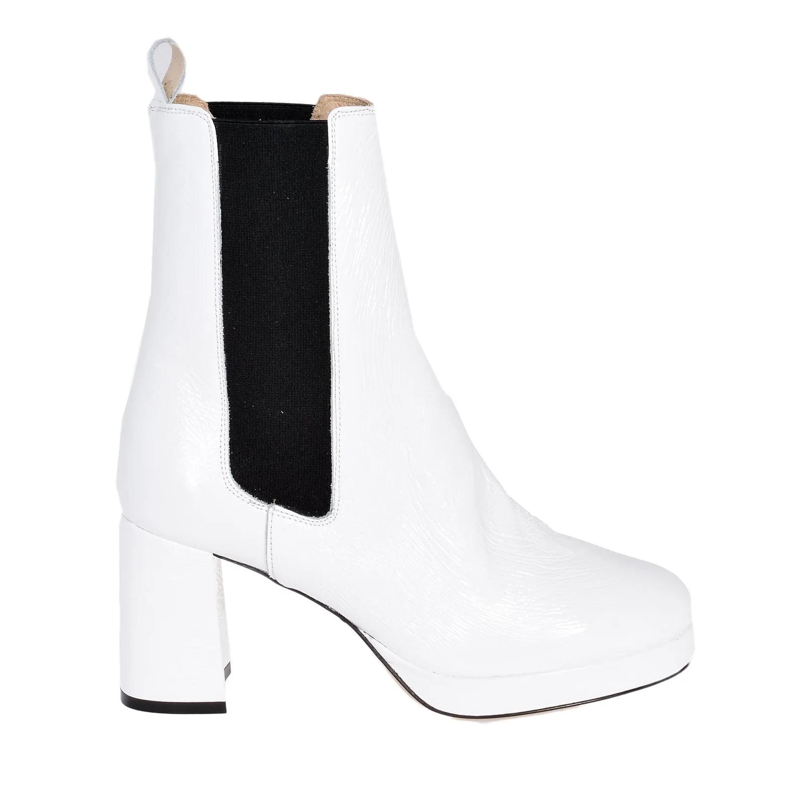 Nebo White Naplak Boots Equestrian Boots