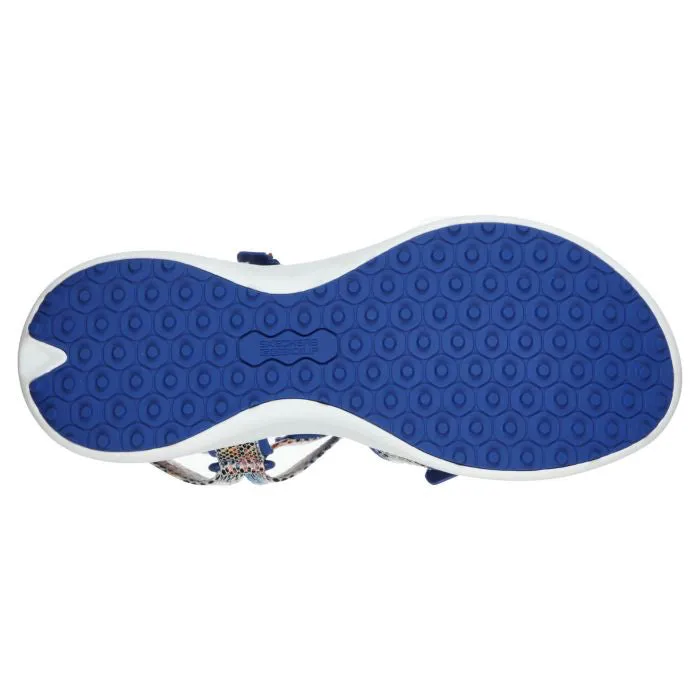 2025 Best Golf New Skechers GO GOLF 600 Charm Sandals - Blue Multi. MSP$70