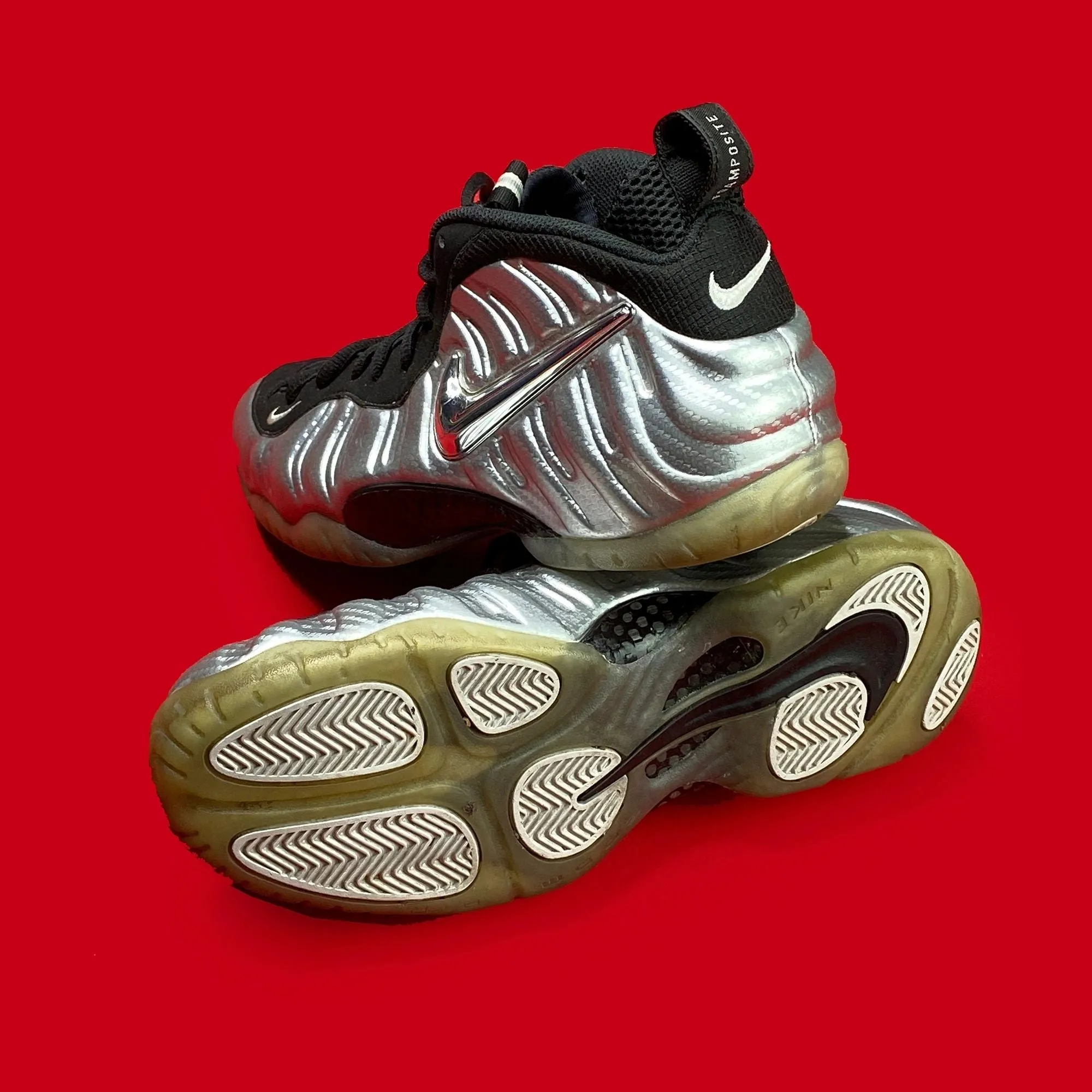 Best Of Sneakers For Running Nike Air Foamposite Pro Silver Surfer Chrome 2016 Size 11