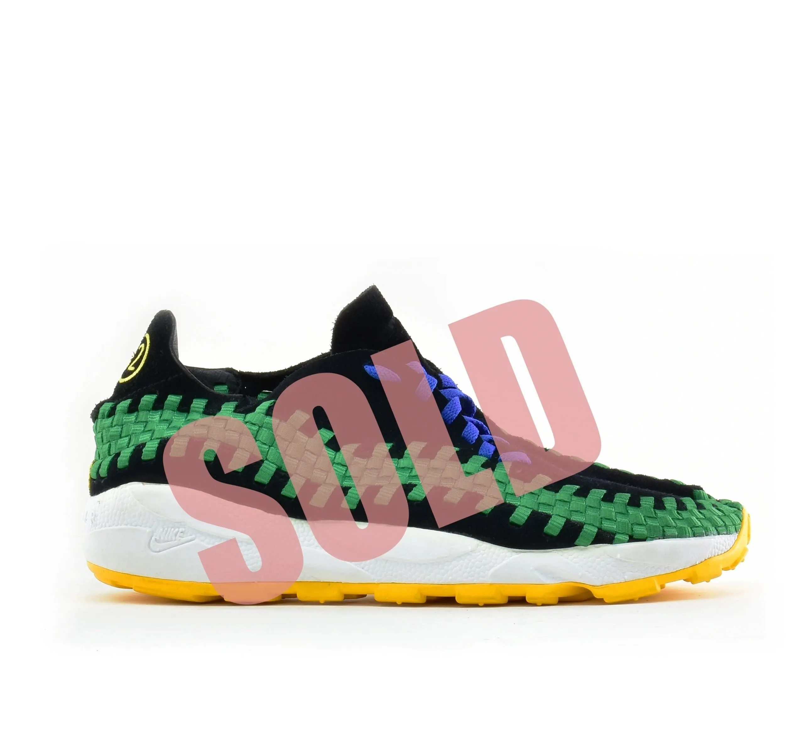 Nike Air Footscape Woven Chukka Brazil "Velvet" Sample Size 9 Jambu Sneakers