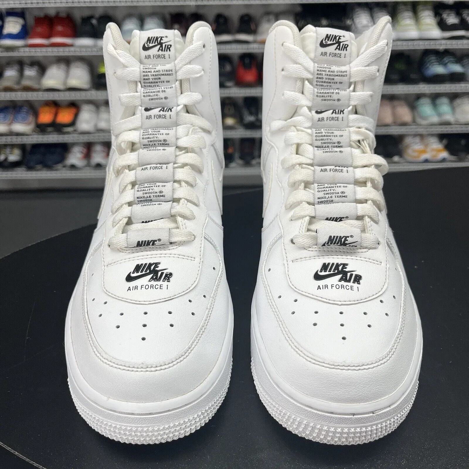 Farfetch Sneakers Nike Air Force 1 High Dual Air White Black CJ1385-100 Men's Size 9.5