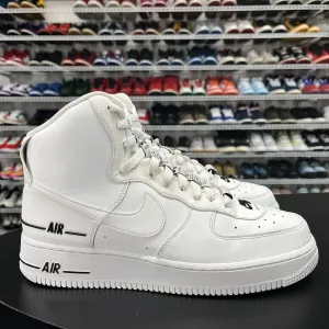 Nike Air Force 1 High Dual Air White Black CJ1385-100 Men's Size 9.5 Etnies Sneakers