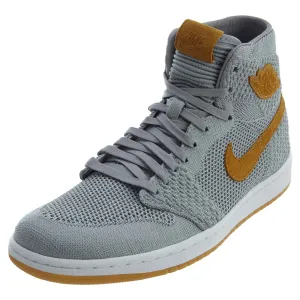 Nike Air Jordan 1 Retro High Flyknit Wolf Grey Mens Style : 919704 Nike Renew Elevate Iii Basketball Shoes