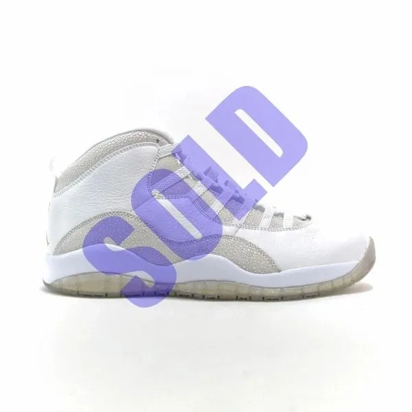 Slip On Converse Sneakers Nike Air Jordan 10 X OVO Summit White Gold NEW Size 12