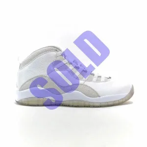 Minimal Sneakers Nike Air Jordan 10 X OVO Summit White Gold NEW Size 12