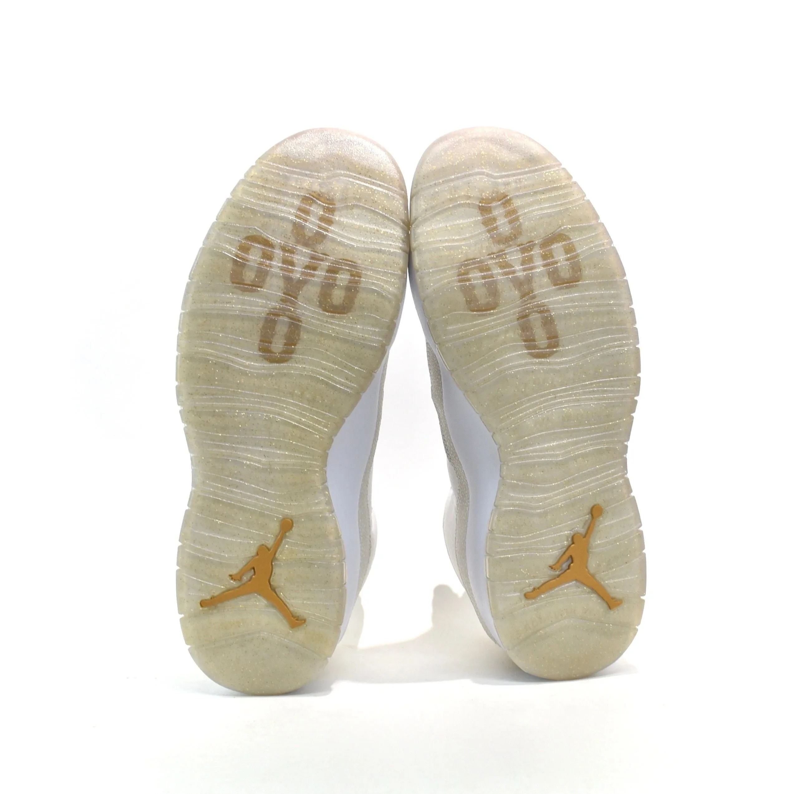 Nike Air Jordan 10 X OVO Summit White Gold NEW Size 12 Concept Sneakers