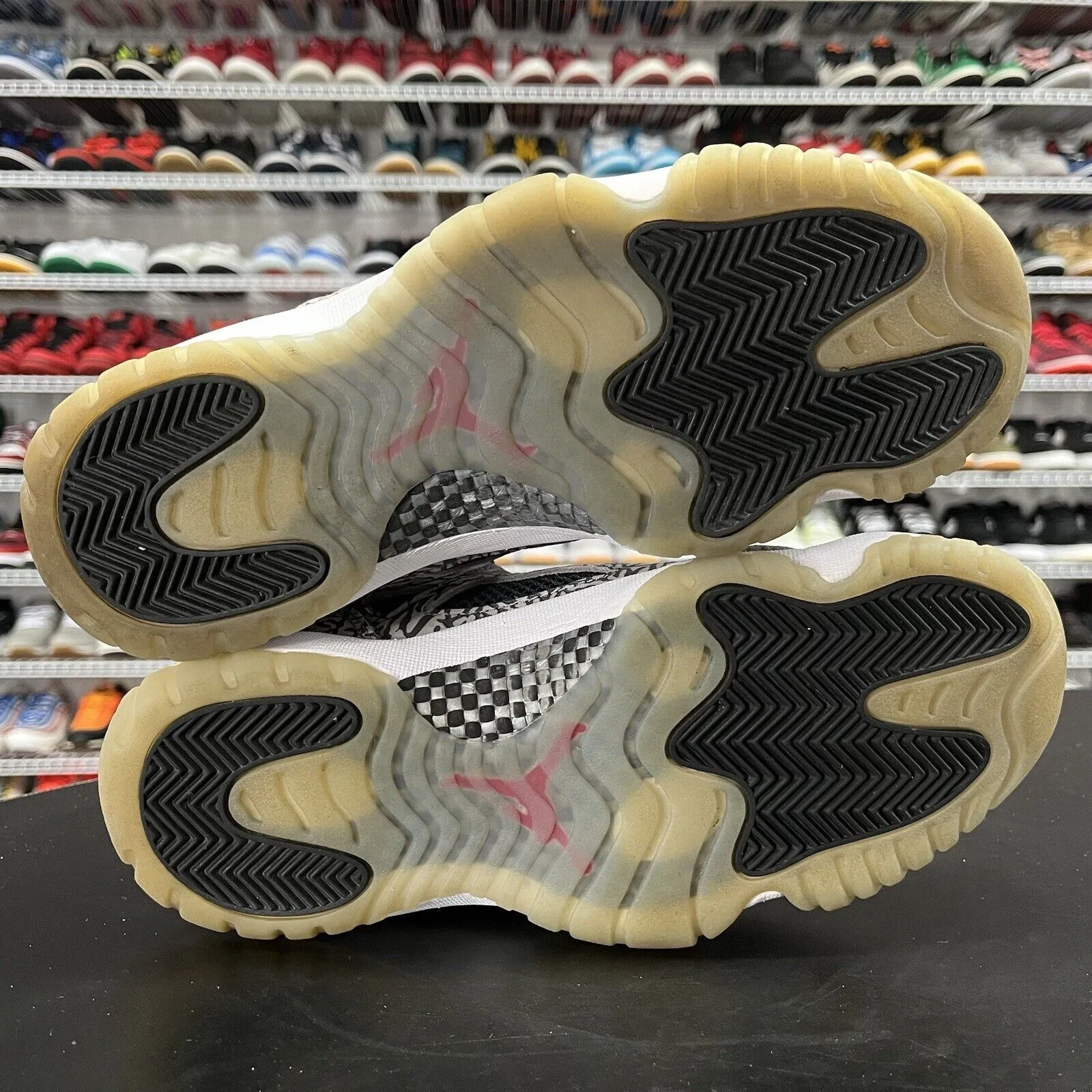 Nike Air Jordan 11 Retro Low IE Black Cement 919712-006 Men's Size 8 Jcpenney Casual Shoes