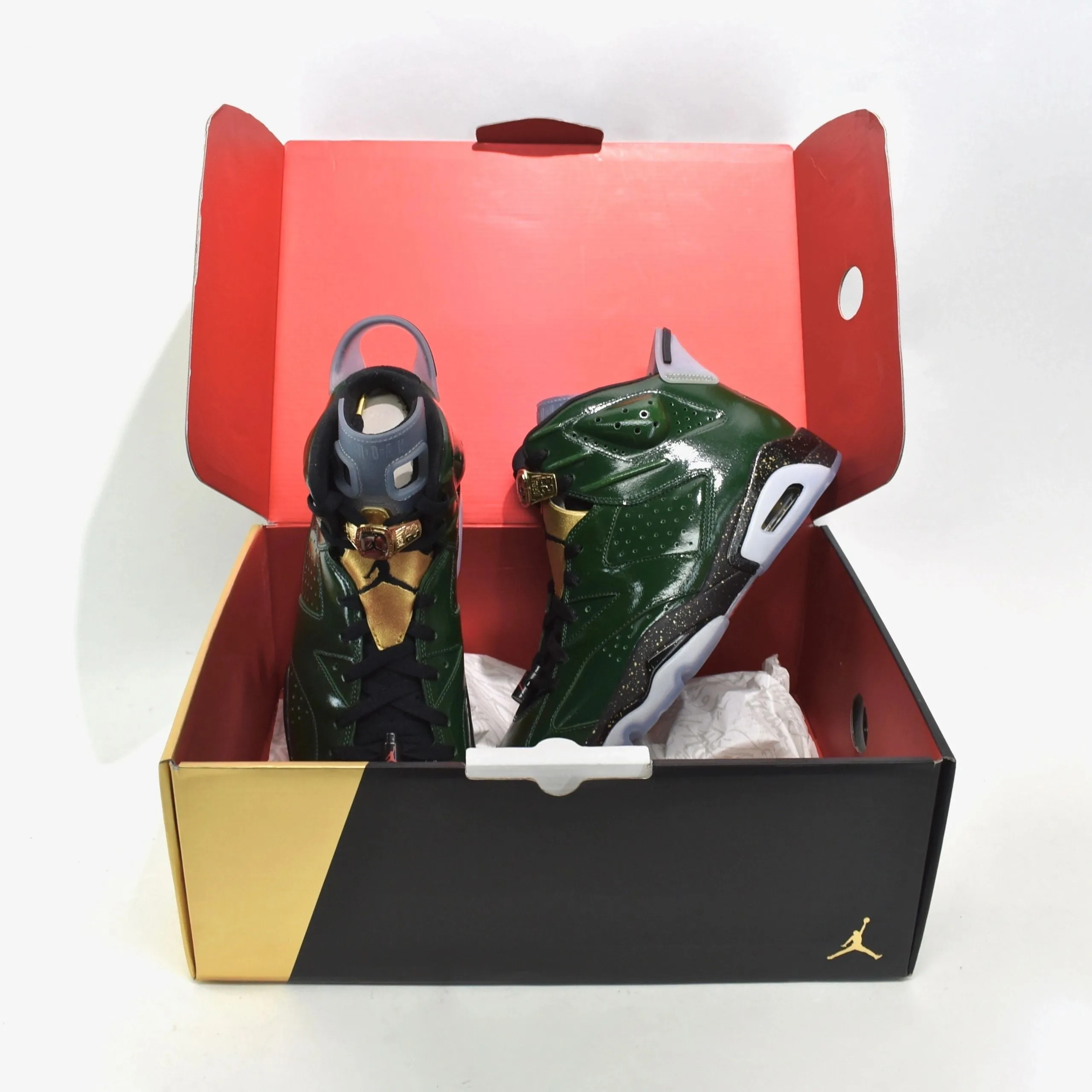 Nike Air Jordan 6 VI Champagne Promo Sample NEW Size 12.5 White Sneakers With Arch Support