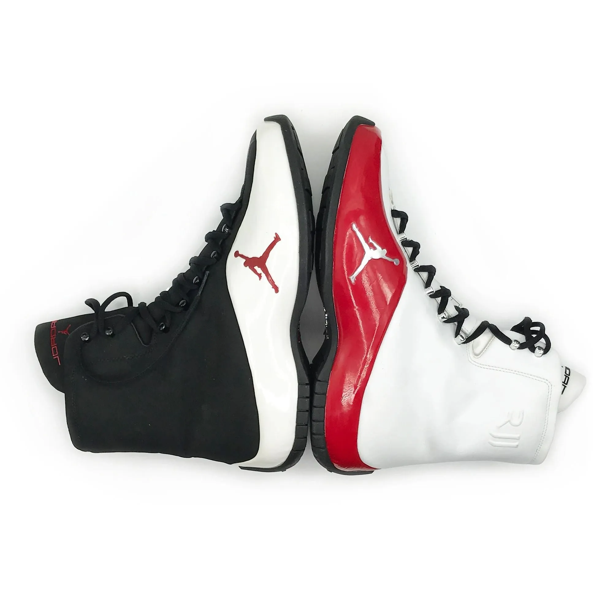 Boots Of Spring Heeled Jack Nike Air Jordan Brand Roy Jones Jr. Sample Boxing Boots Shoes Size 9