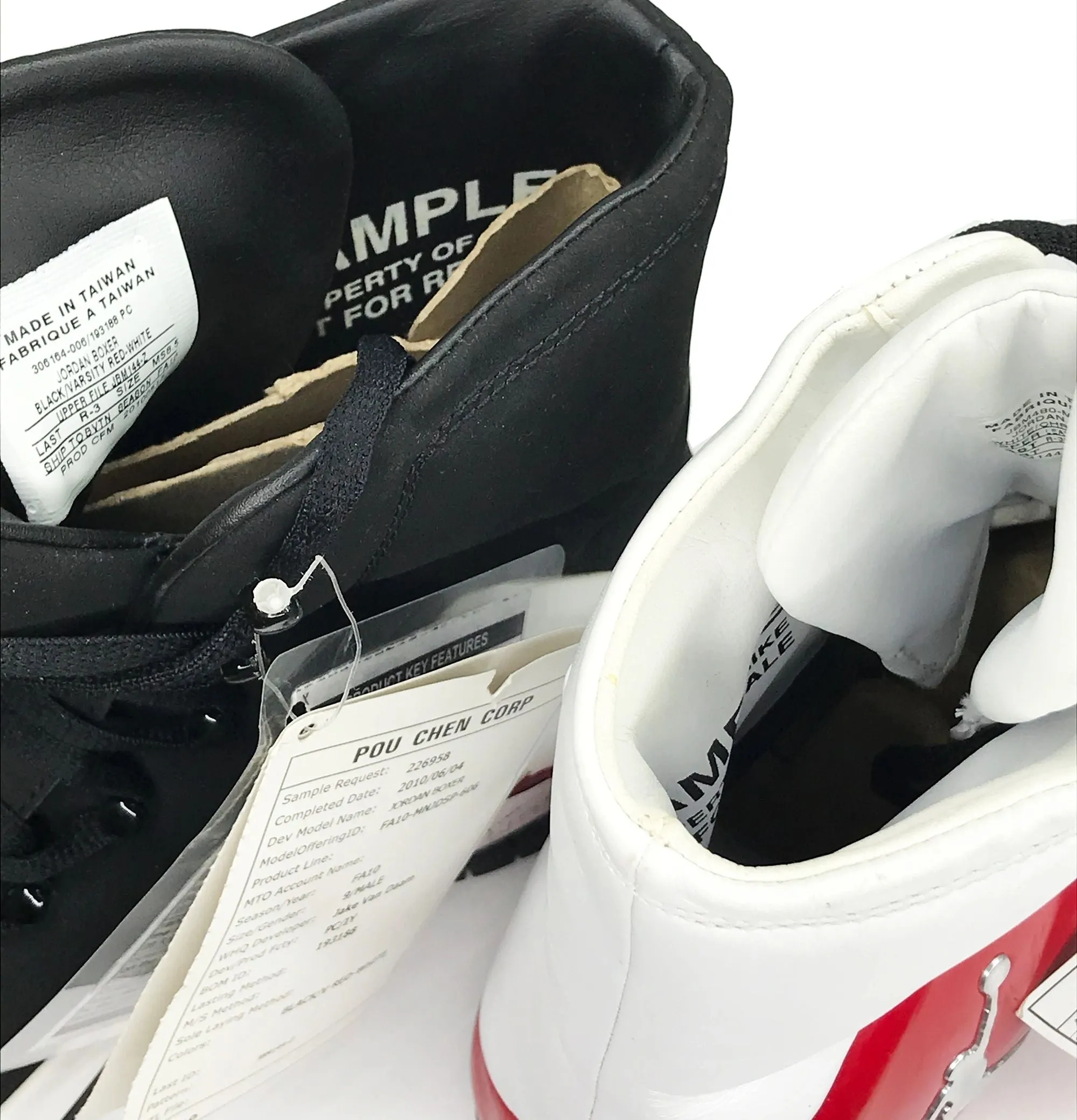 Nike Air Jordan Brand Roy Jones Jr. Sample Boxing Boots Shoes Size 9 Boots Of The Elvenkind