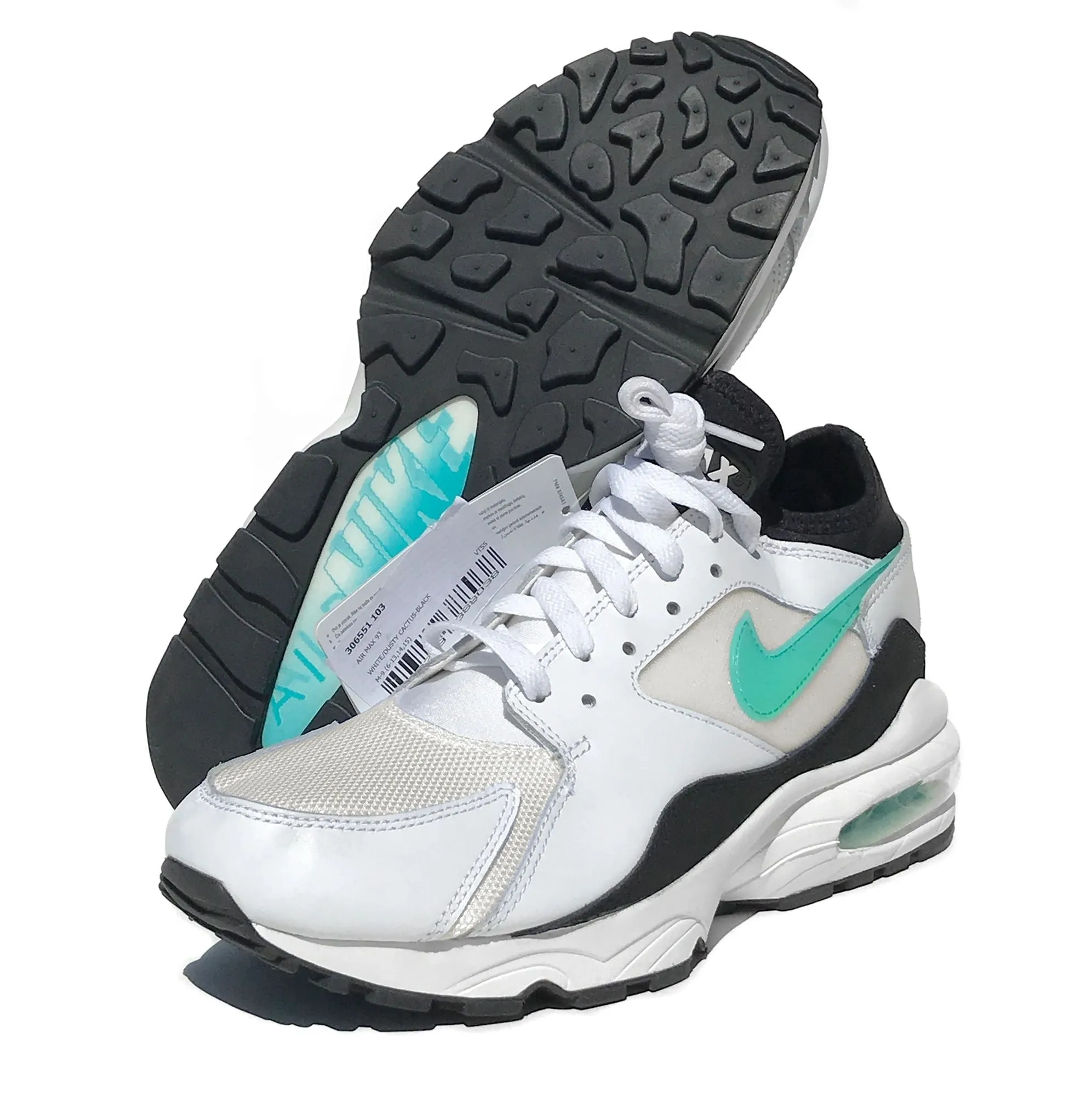 Mui Mui Sneakers Nike Air Max '93 Dusty Cactus New Sample Shoes Size 9