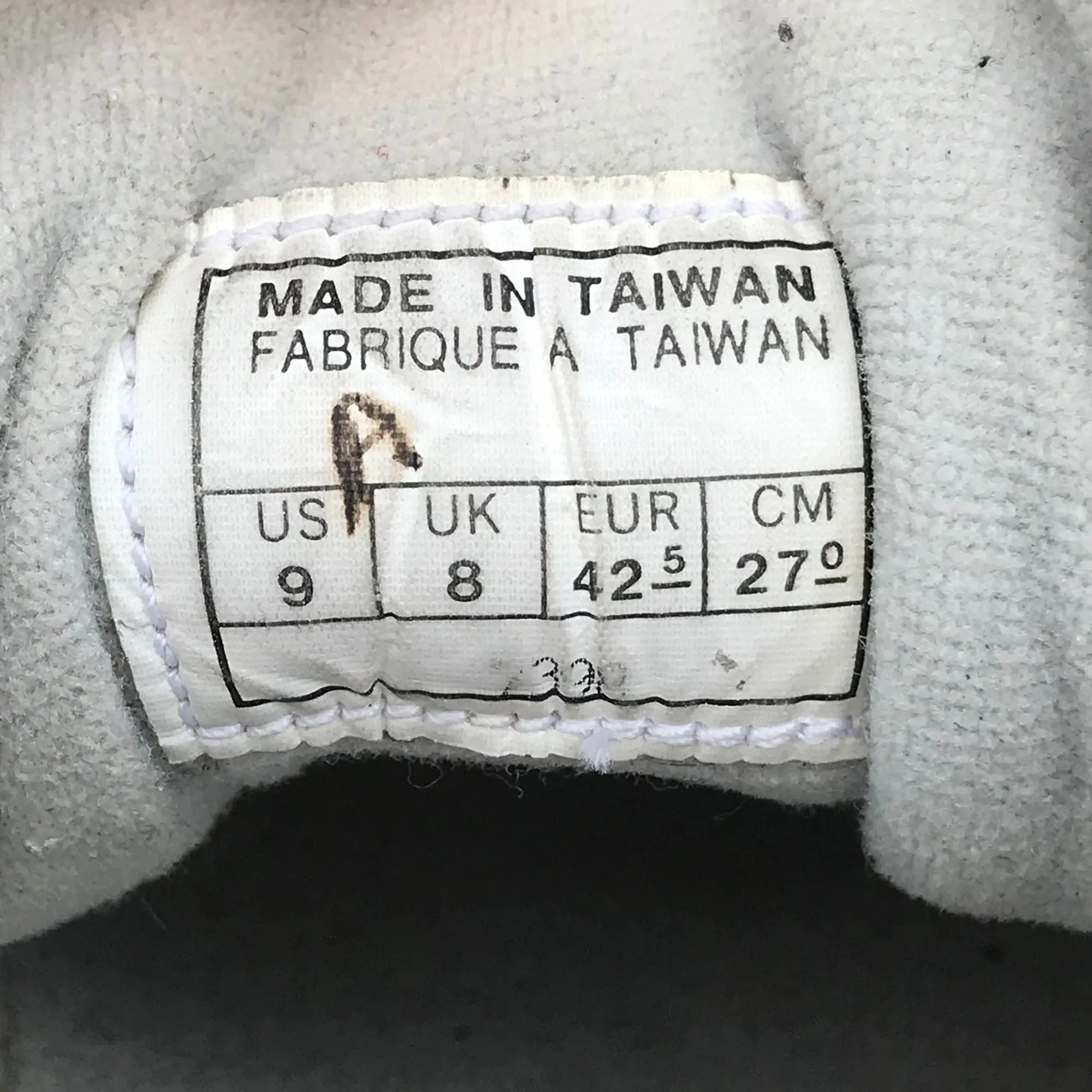 Sneakers Jax Beach Nike Air Trainer 1 Low McEnroe / Bo Sample Shoes Size 9