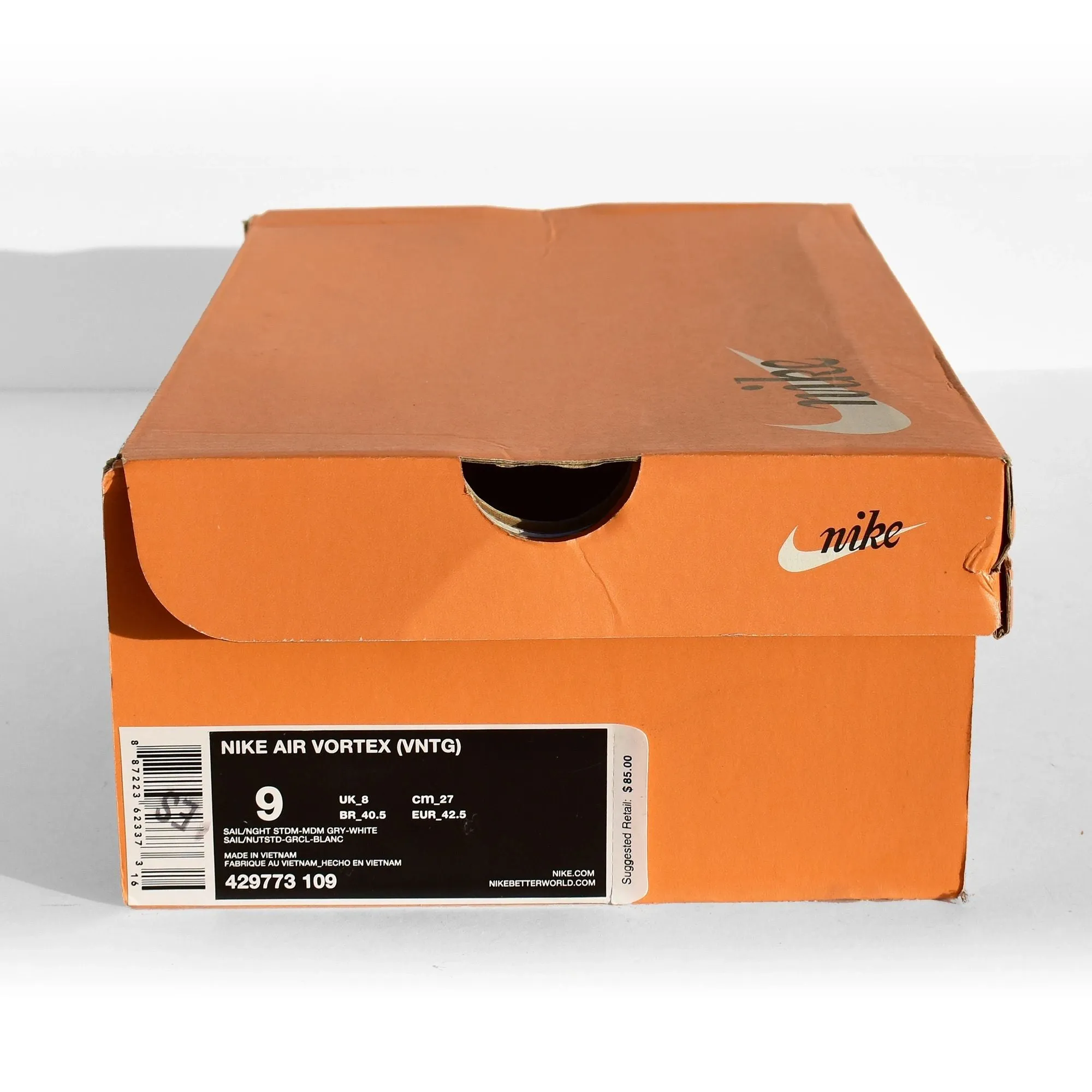 Pride Sneakers 2025 Nike Air Vortex Vntg Retro Running Shoes Size 9