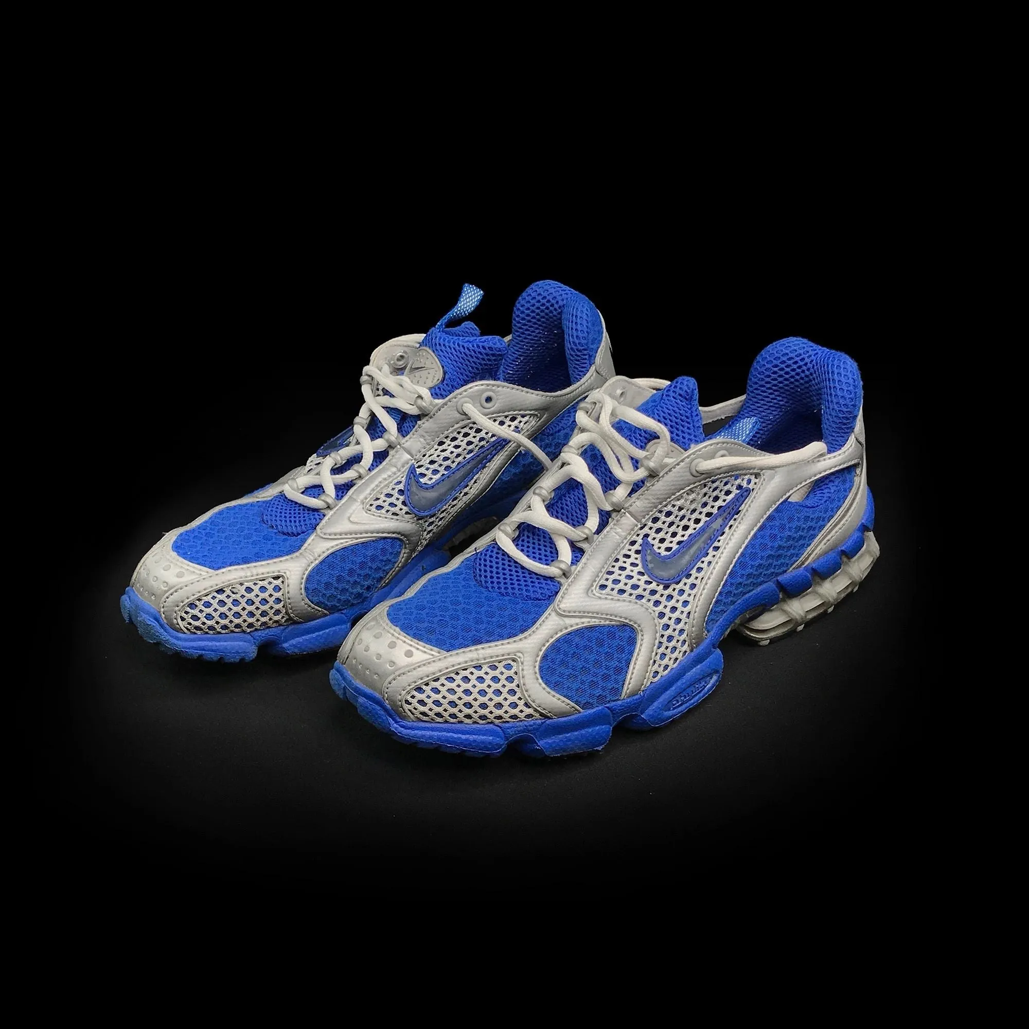 13. NULL Nike Air Zoom Spiridon Caged 2003 Wear Test Sample Running Shoes Size 9