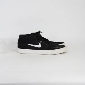 Shoe Skate Nike Black Suede Mid Top Sneakers