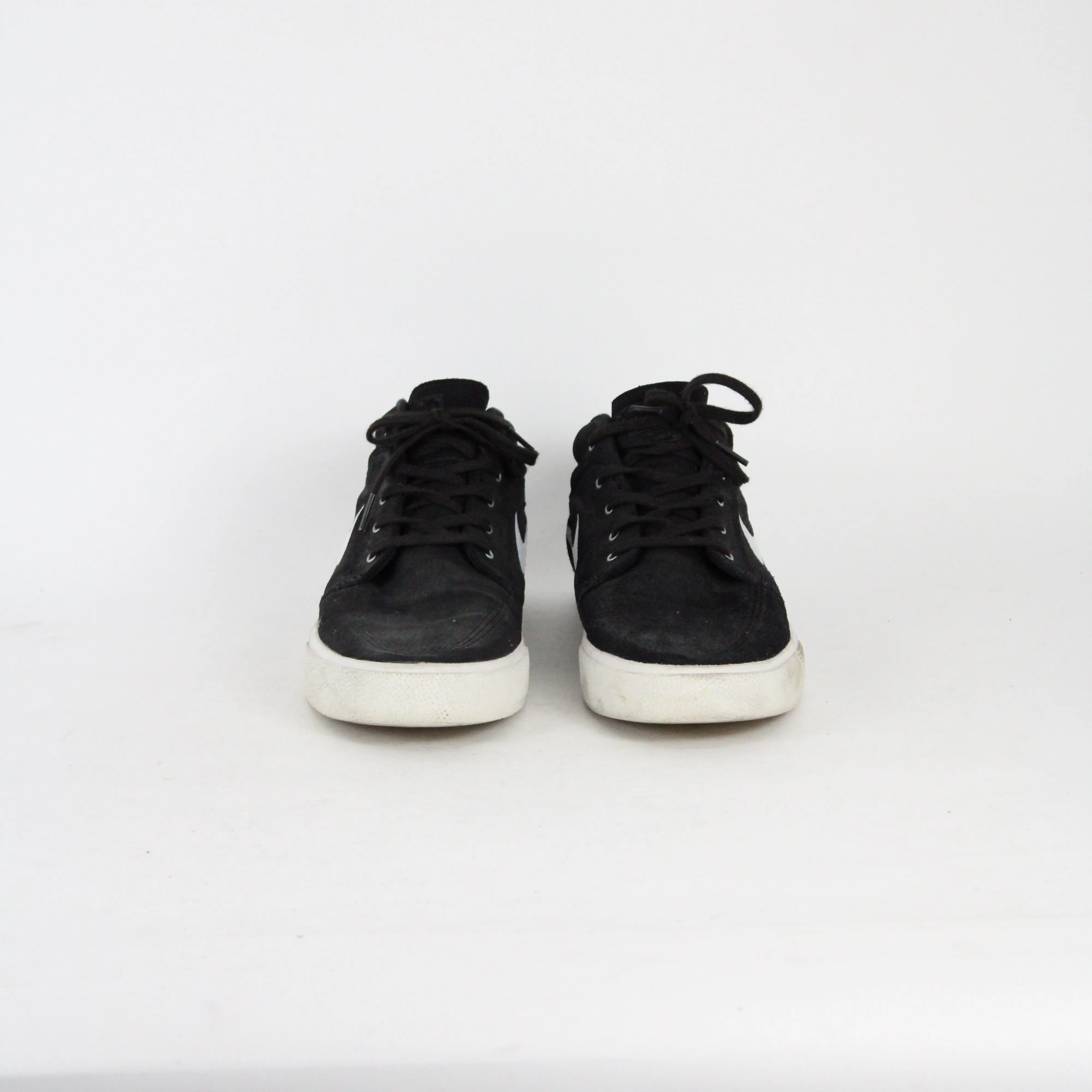 Nike Black Suede Mid Top Sneakers Andy Macdonald Skate