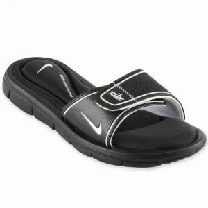 NIKE COMFORT SLIDE WOMENS SANDALS (7, BLACK/WHITE) Meditation Sandals