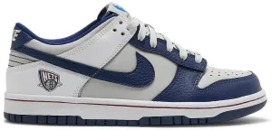 Custom Made Nike Shoes Nike Dunk Low EMB NBA 75th Anniversary Brooklyn Nets (GS)