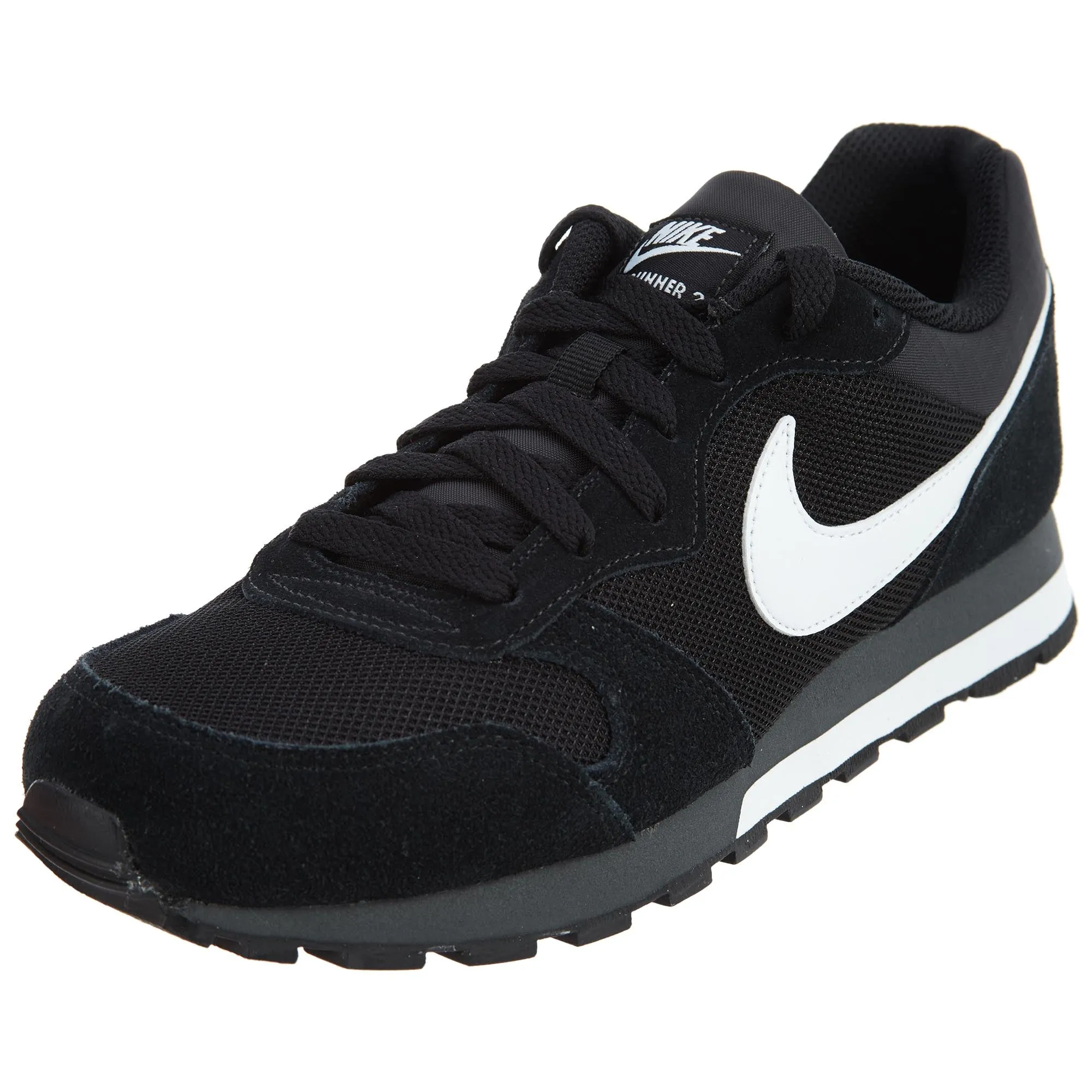 Dark And White Nike Shoes Nike Md Runner 2 Mens Style : 749794