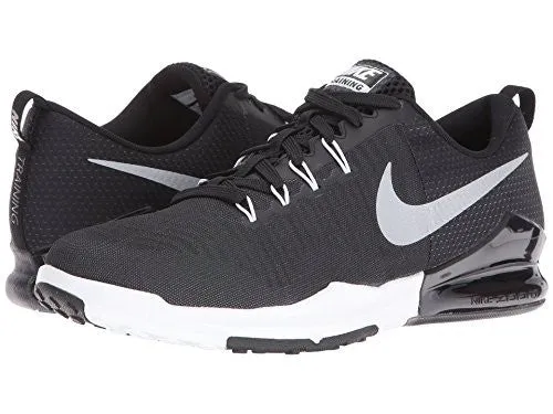 Hundred Badminton Shoes Nike Zoom Train Action Black/Metallic Silver/Anthracite/White Men's Cross Training Shoes