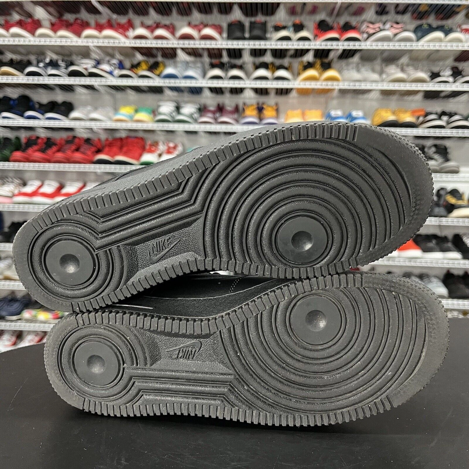 Oregon State Nike Shoes Nike Air Force 1 '07 Low Triple Black CW2288-001 Mens Size 8.5