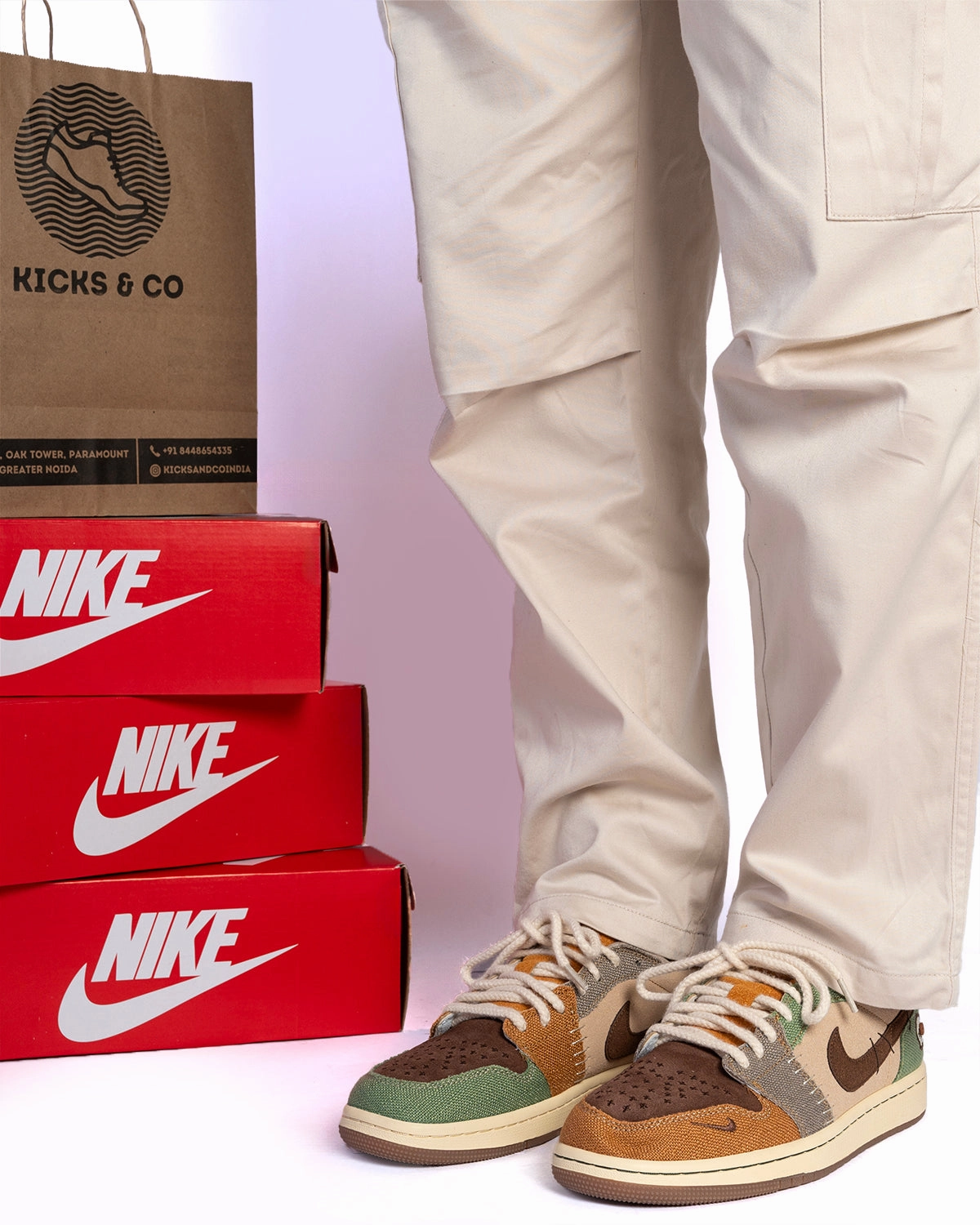 Nike Air Jordan 1 Retro Low Zion Williamson Voodoo Nike Style Shoes