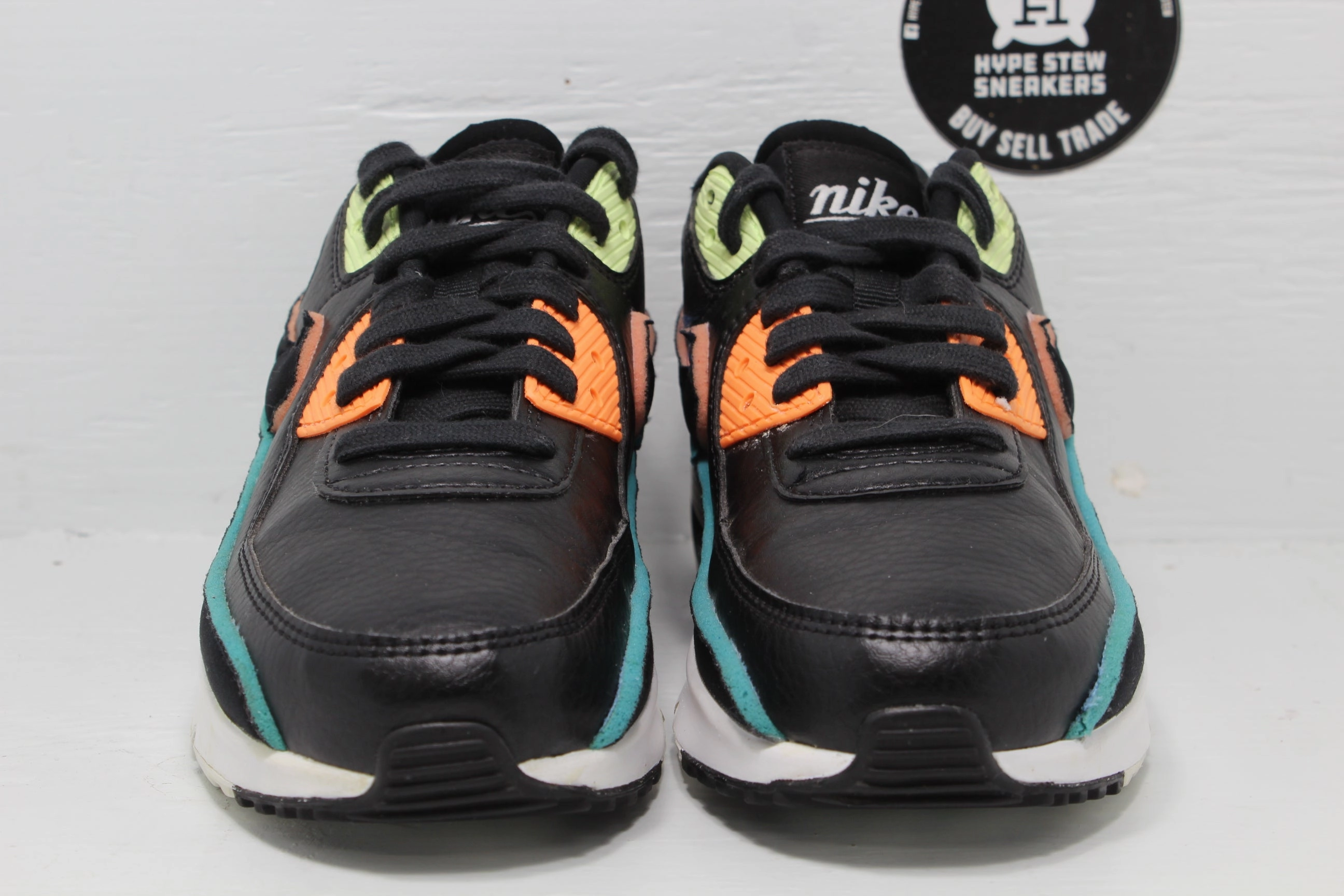 Nike Air Max 90 SE Black Multicolor (GS) Shoes At The Nike Outlet