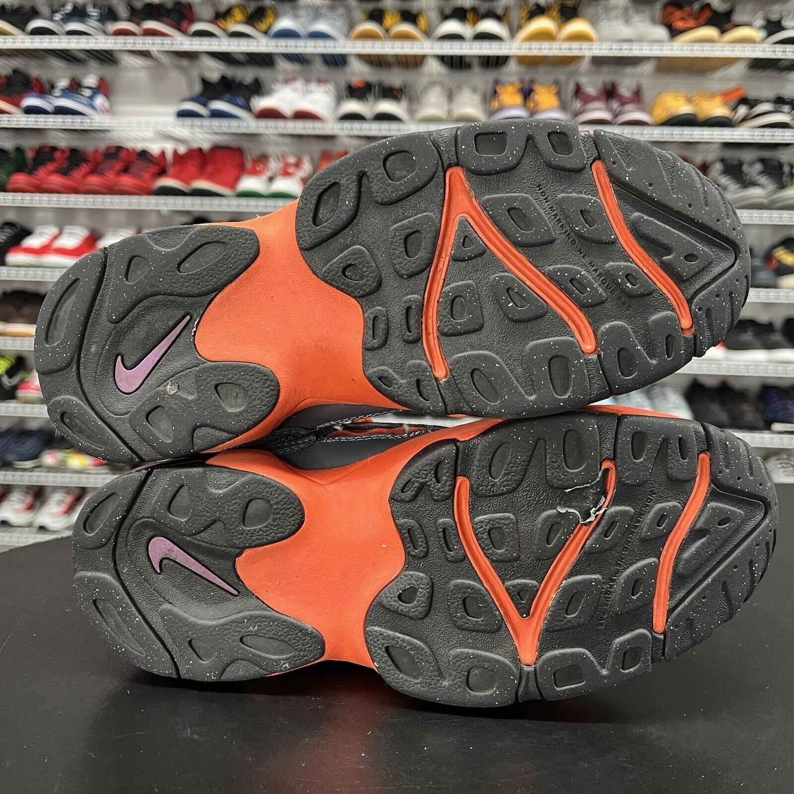 Nike Air Max 90 Casual Shoes Nike Air Max Speed Turf Purple Orange Gray 535735-085 Youth Size 5.5Y