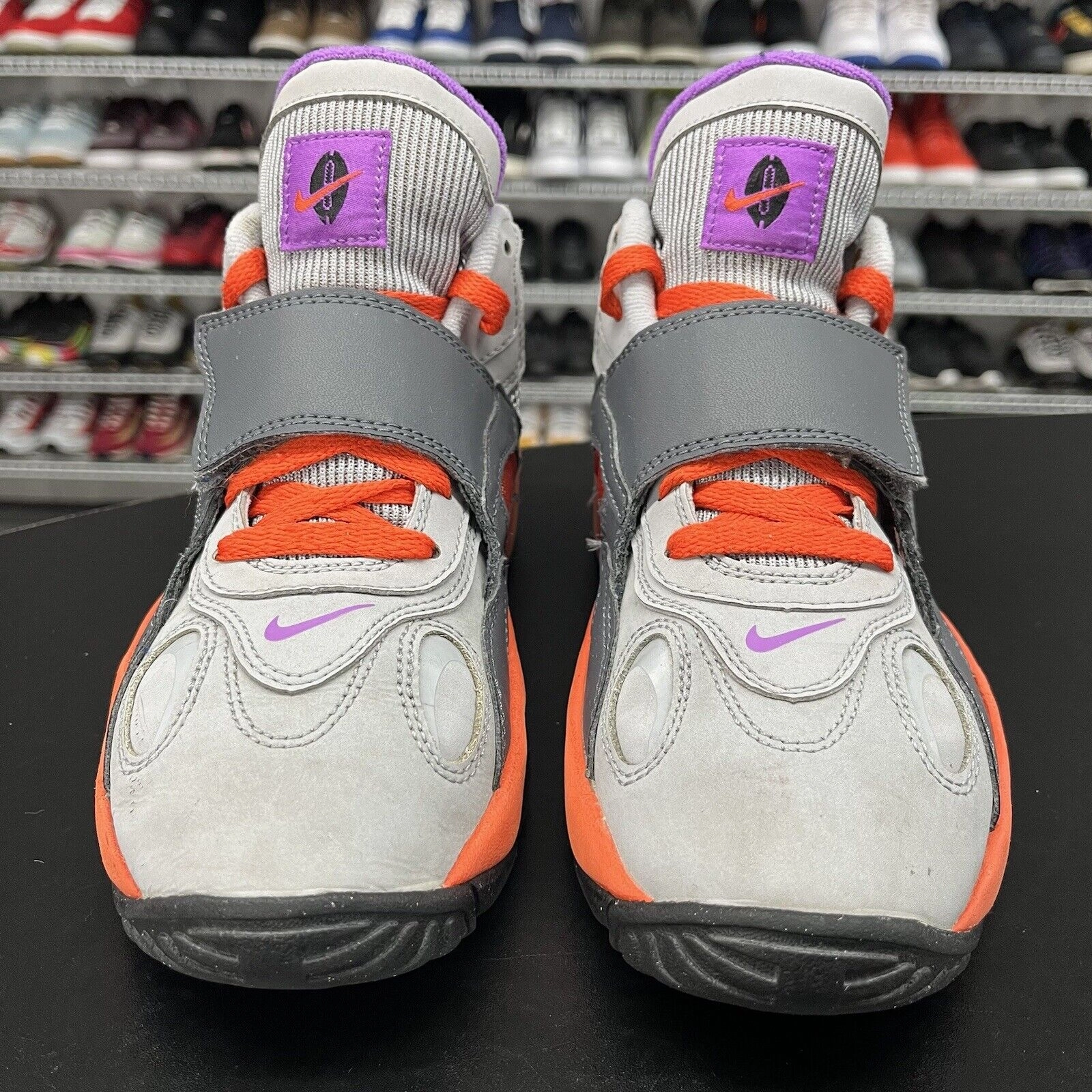 Nike Air Max Speed Turf Purple Orange Gray 535735-085 Youth Size 5.5Y Nike Shoe Release Dates
