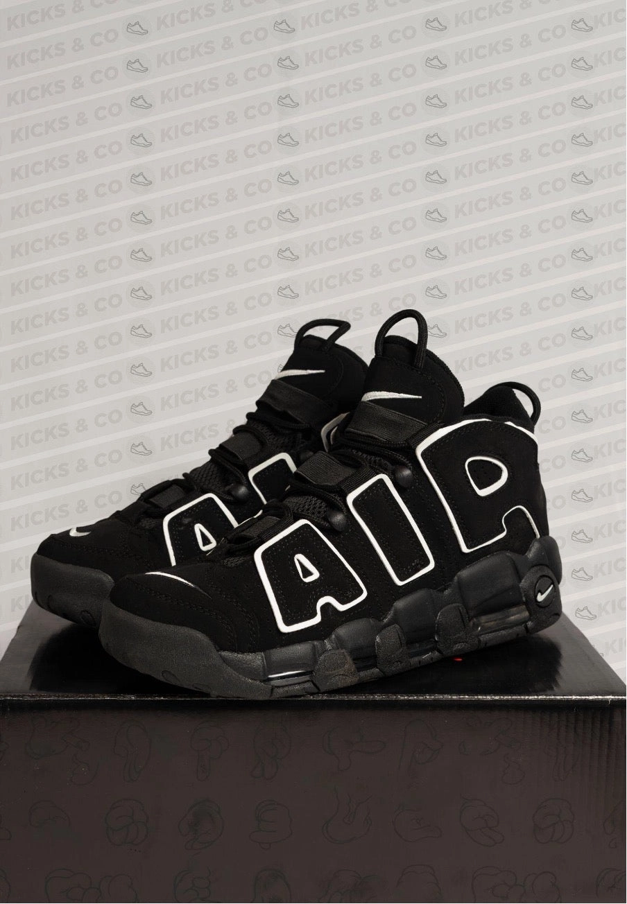 Nike Court Legacy Lift Platform Shoes Nike Air More Uptempo Black White