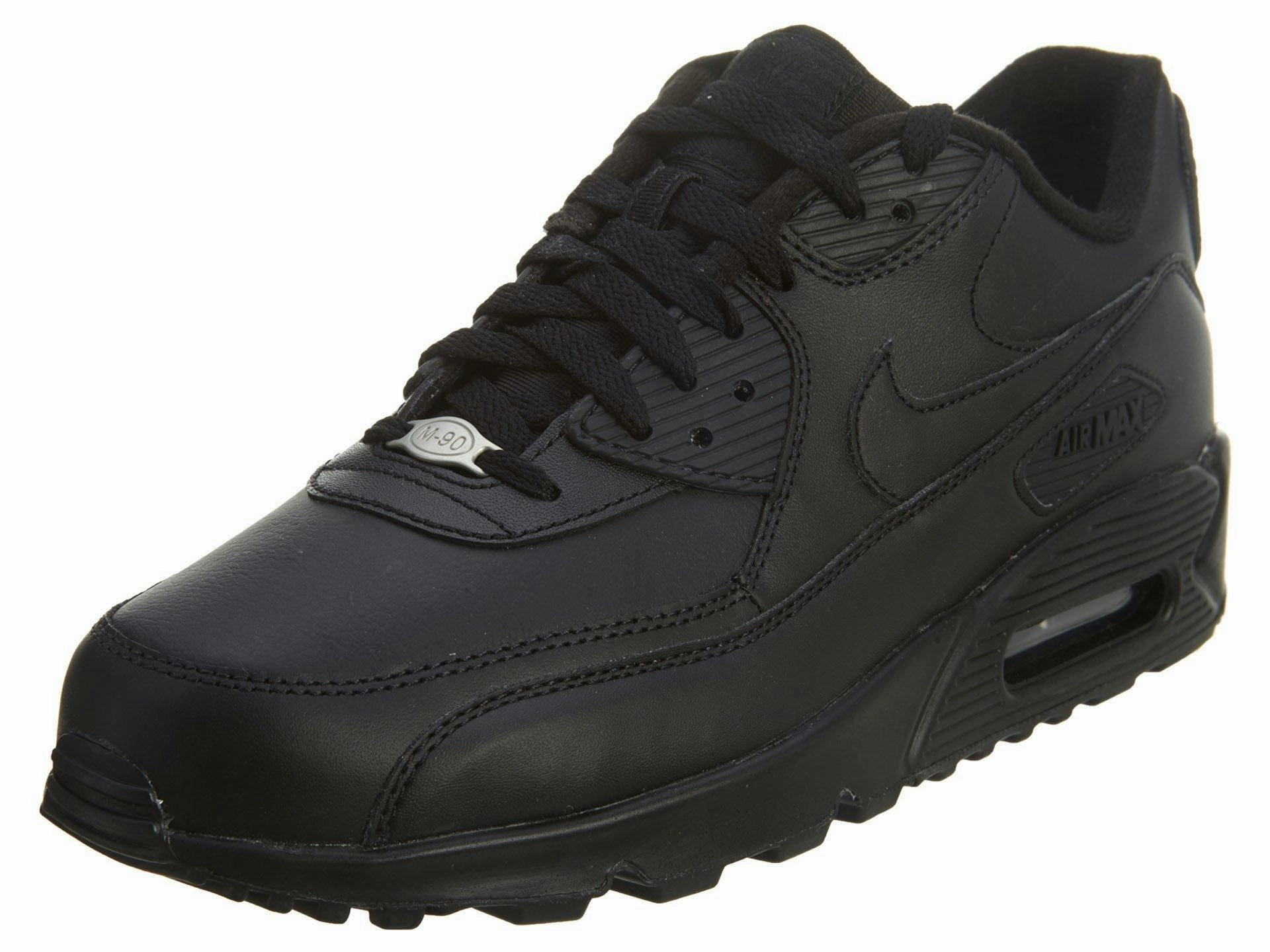 Nike Air Max 90 Leather Mens Style # 302519 Cartoon Nike Shoes