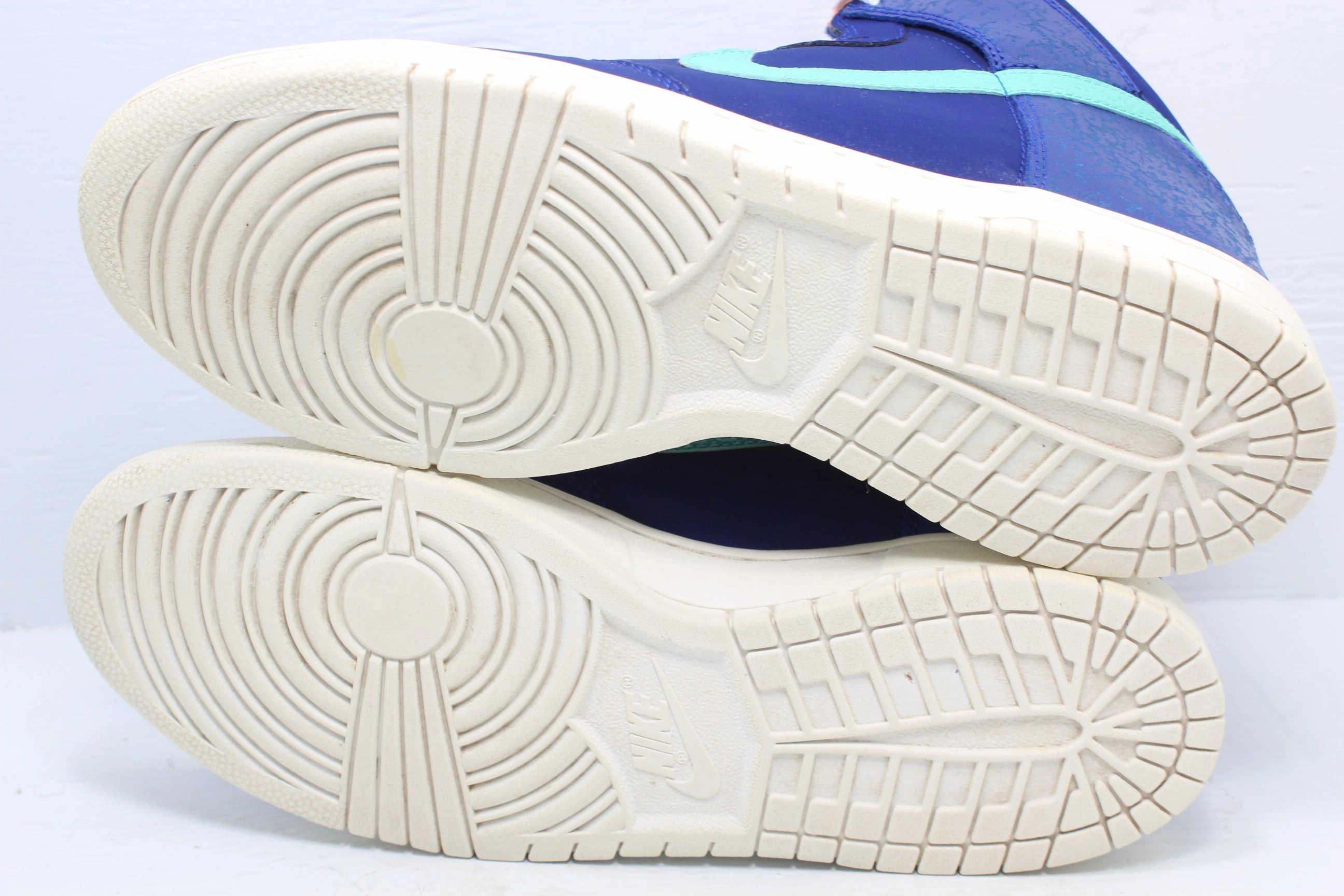 Nike Dunk High Deep Royal Blue Crystal Mint Nike Tawas Wrestling Shoes