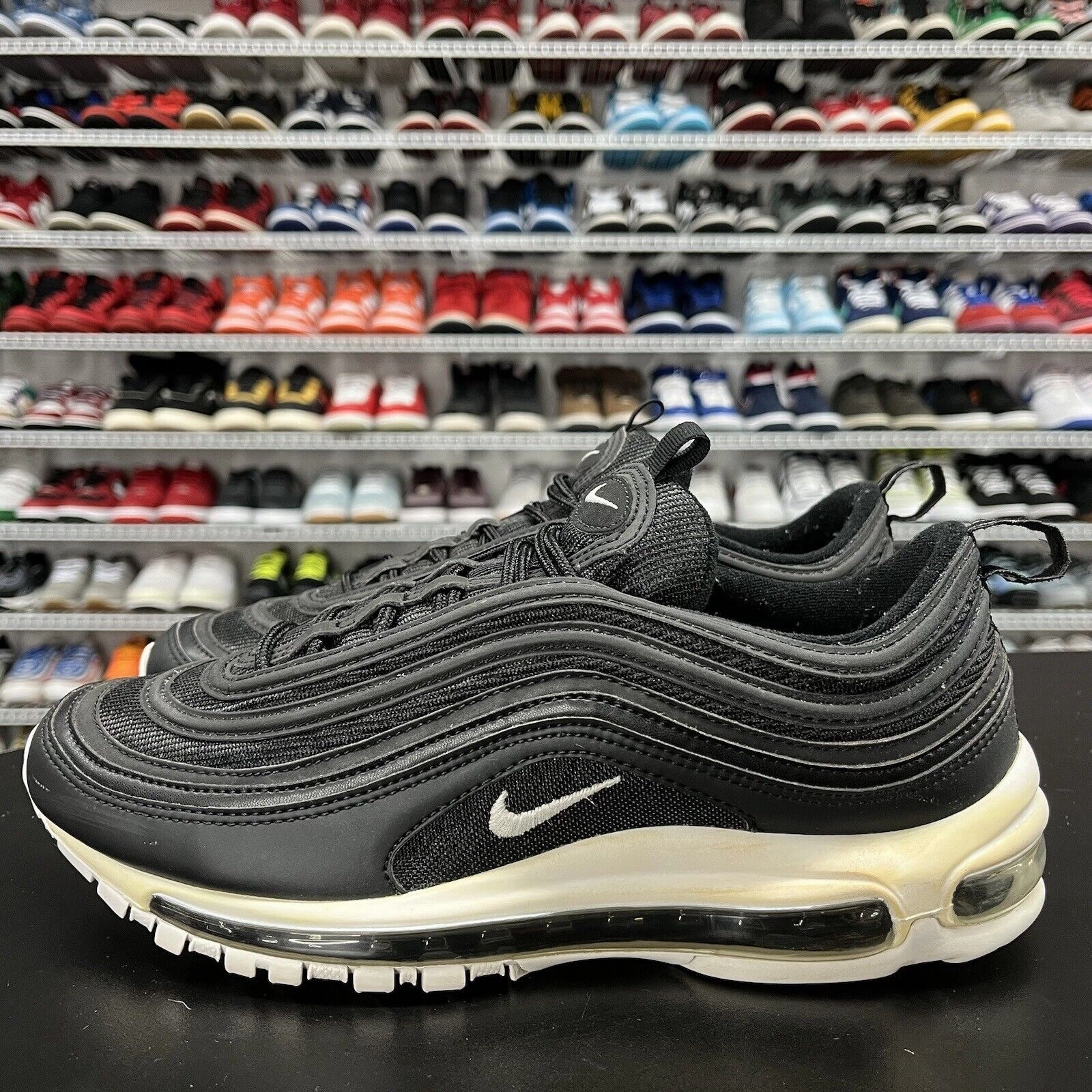 Nike Shoes Return Nike Men's Air Max 97 Black White Athletic Running Shoes 921826-001 Size 9.5