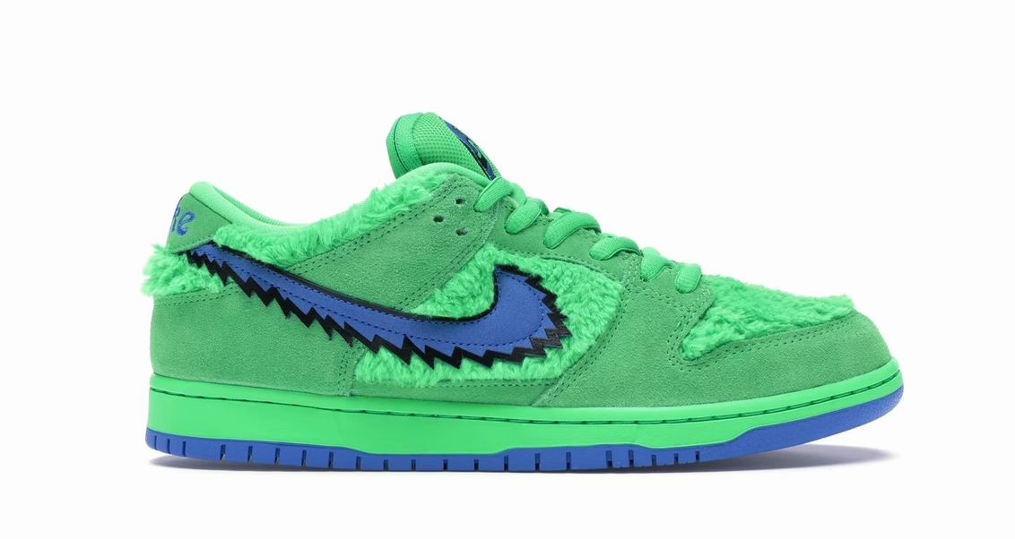 Nike SB Dunk Low Grateful Dead Bears Green Tiffany And Company Nike Shoes