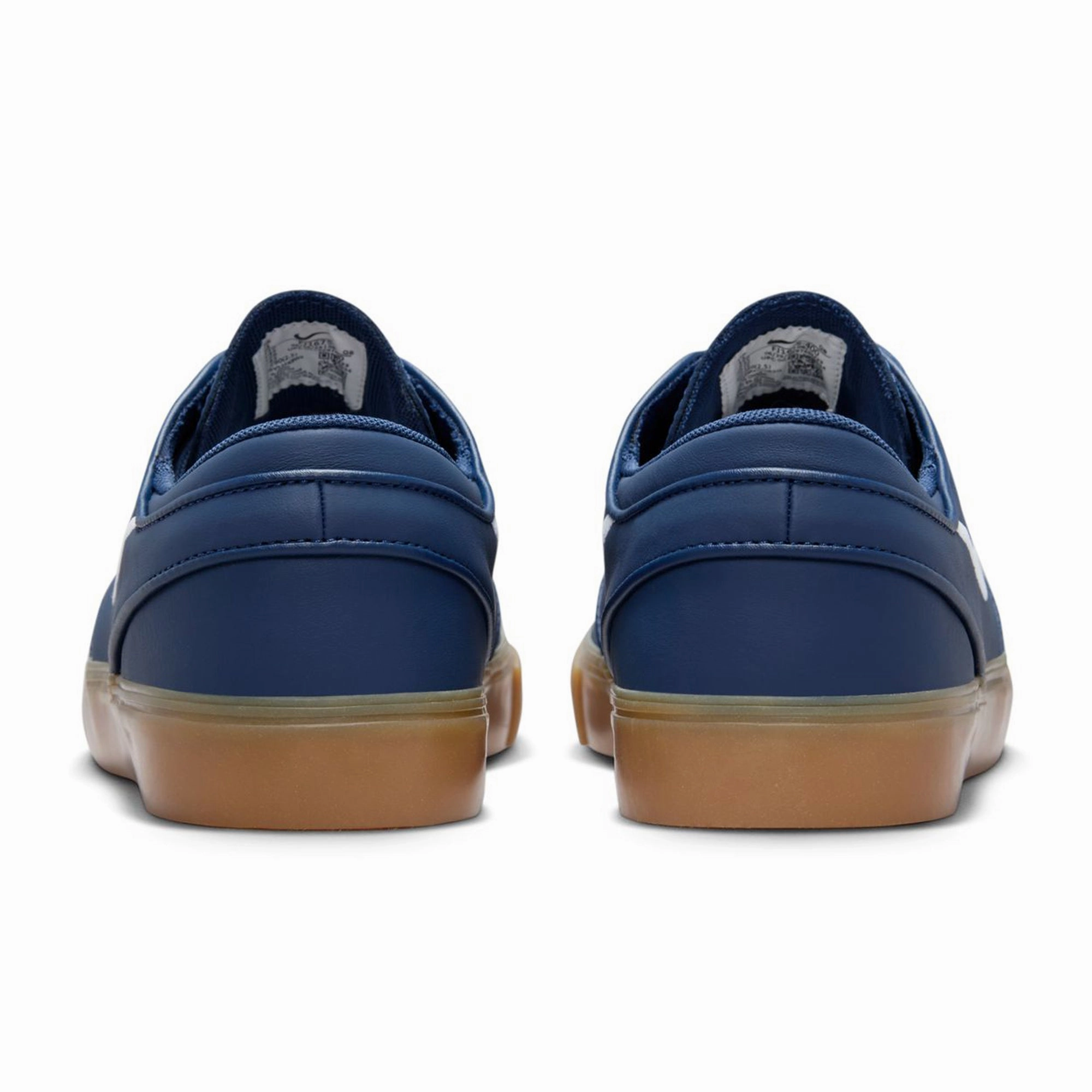 Gray Nike Shoes Nike SB ISO Janoski OG  Shoes - Navy/White-Gum-Light Brown