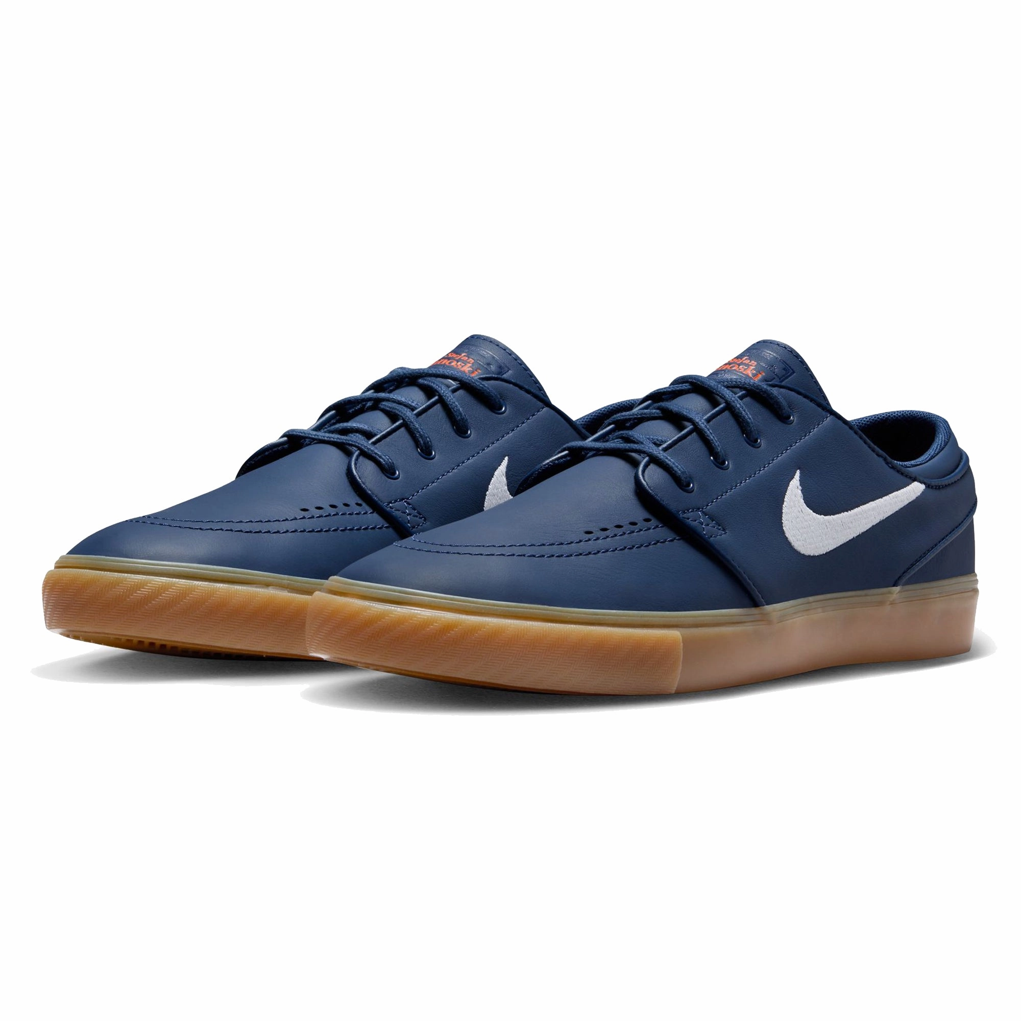 Nike SB ISO Janoski OG  Shoes - Navy/White-Gum-Light Brown Nike Shoes Mids