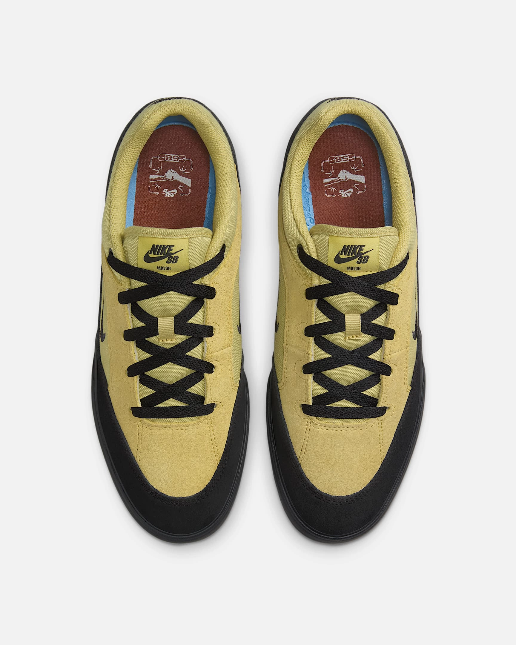 Nike SB Malor Te HF3066-700 Buff Gold/Black-Black-Cinnamon (In Store Pickup Only) Nike Online Sale Shoes