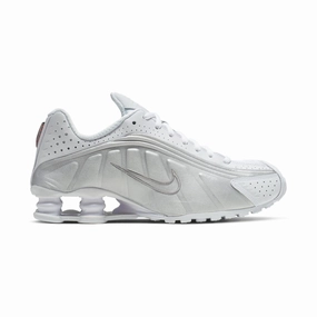 Nike Shoes Release Nike Shox R4 'White Metallic Silver' Women's Shoes