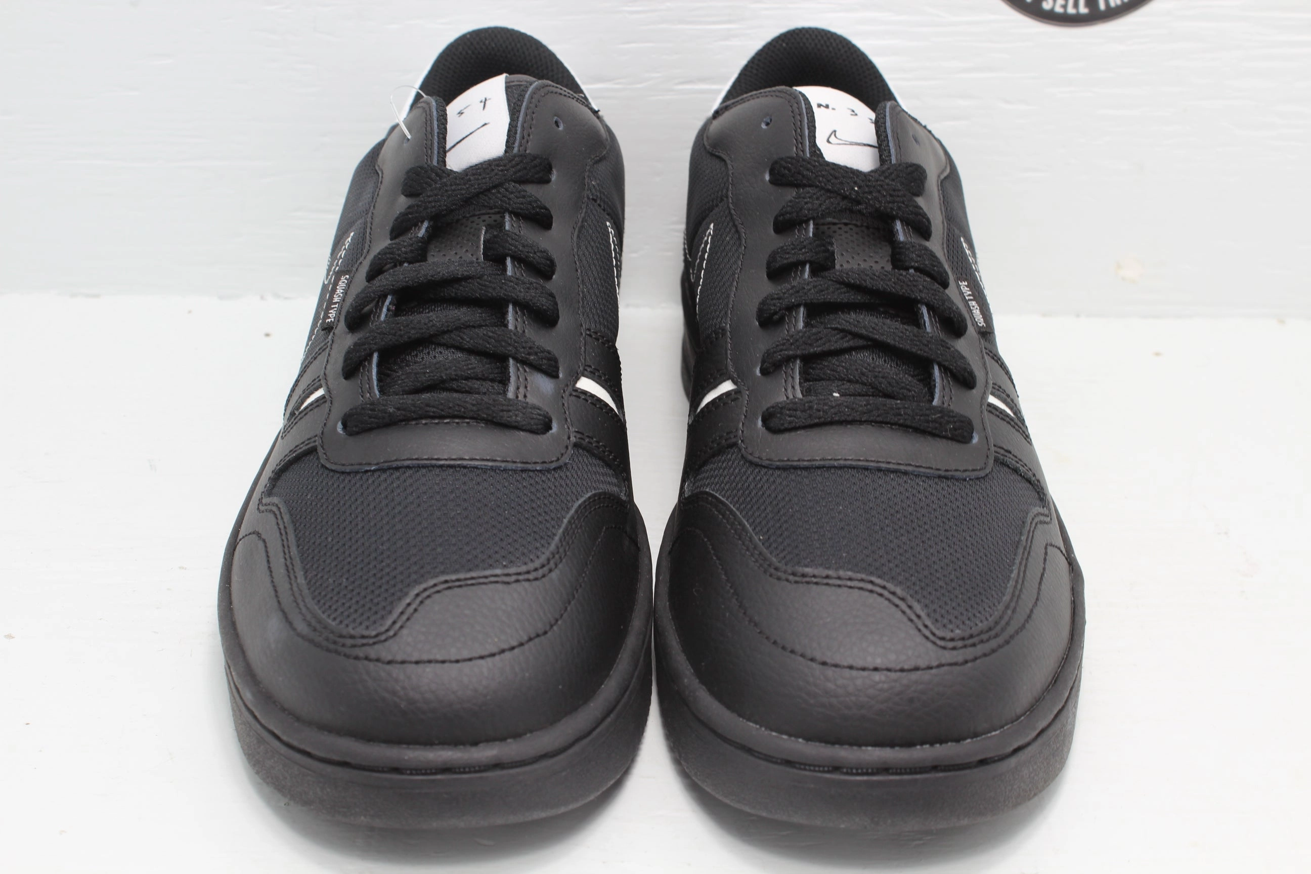 Nike Squash Type Black White N.354 Sample Nike Lifting Shoes Romaleos