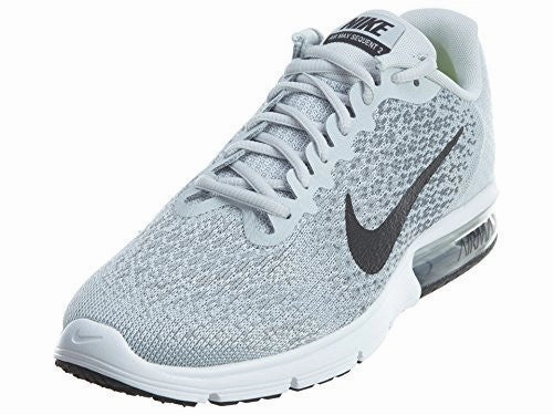 NIKE WOMENS AIR MAX SEQUENT 2 RUNNING SHOE (8, PURE PLATINUM/BLACK/COOL GREY/WOLF GREY) Nike X Lego Shoes