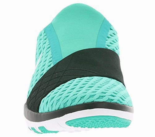 NIKE WOMENS FREE CONNECT CLEAR JADE WHITE BLACK 843966-300 (8.5) Round Toe Oxford Shoes