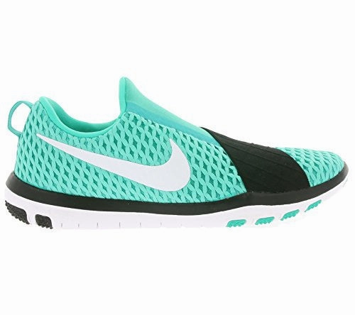 Wearing Oxfords With Dresses NIKE WOMENS FREE CONNECT CLEAR JADE WHITE BLACK 843966-300 (8.5)