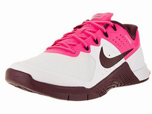 NIKE WOMENS METCON 2 WHITE/NGHT MAROON PNK BLST BLK TRAINING SHOE 9 WOMEN US Oxford Formal Shoes